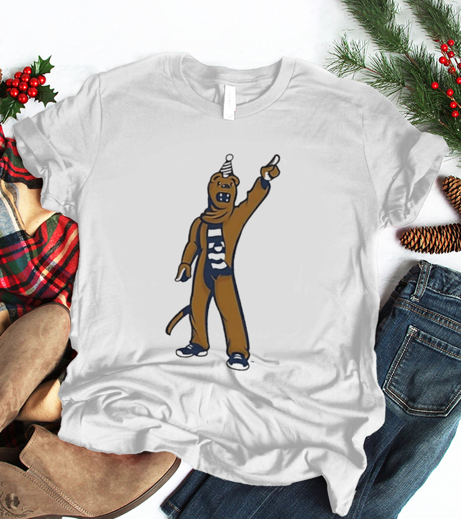 Penn State Nittany Lions Mascot Roaring Fan Spirit Outfit T-Shirt
