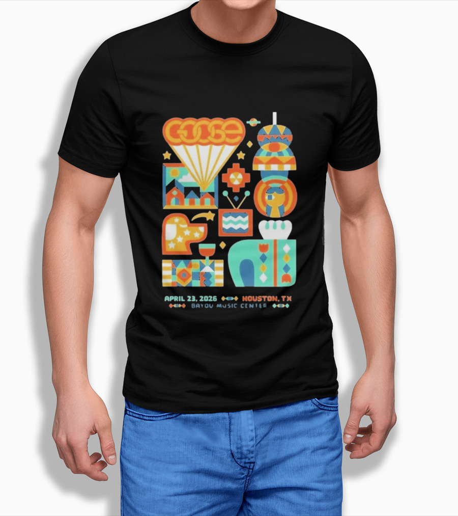 Goose April 23 2026 Houston TX 713 Music Hall Event T-Shirt