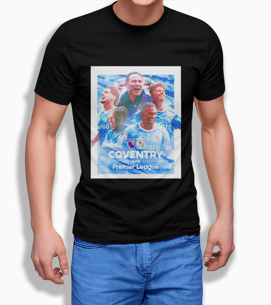 Coventry City FC Premier League Players Coventry Are Premier League T-Shirt