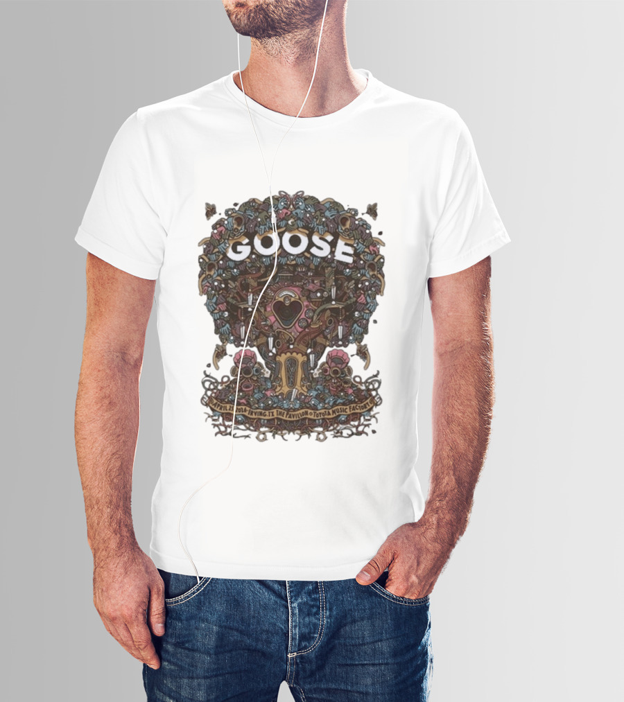 GOOSE April 25 2016 The Pavilion At Toyota Music Factory Irving TX Event T-Shirt