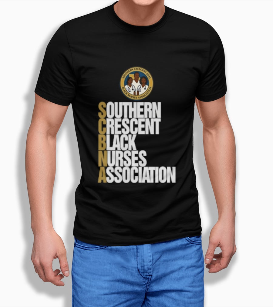 Southern Crescent Black Nurses Association Diversity Unity Healthcare Community T-Shirt