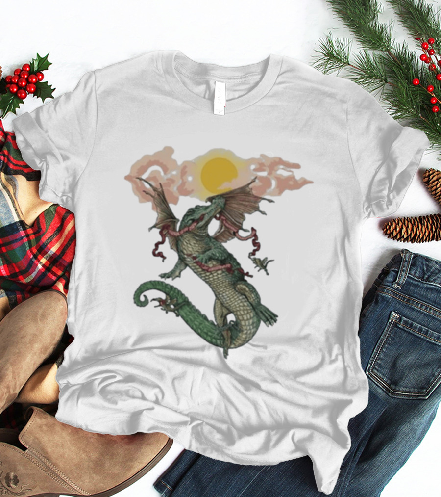 Goose St. Augustine Spring 2026 Event Dragon With Sun And Clouds T-Shirt