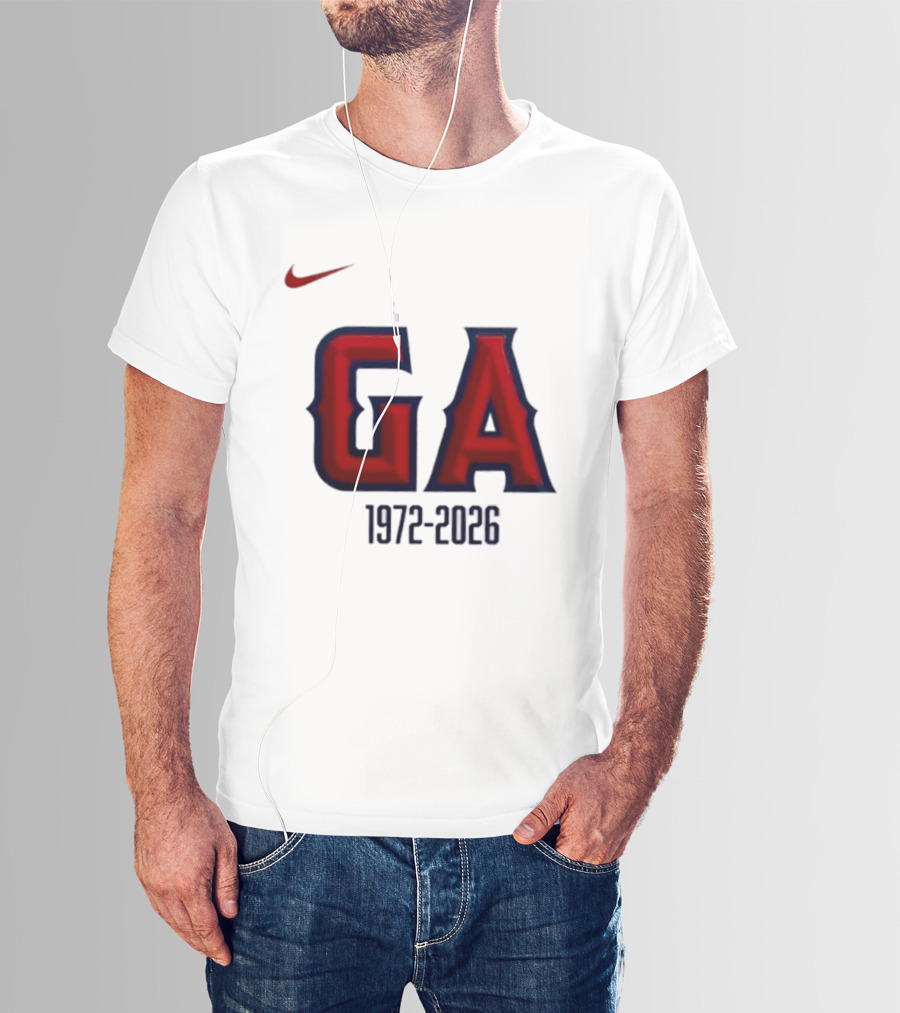 Nike Los Angeles Angels GA 1972 2026 T-Shirt