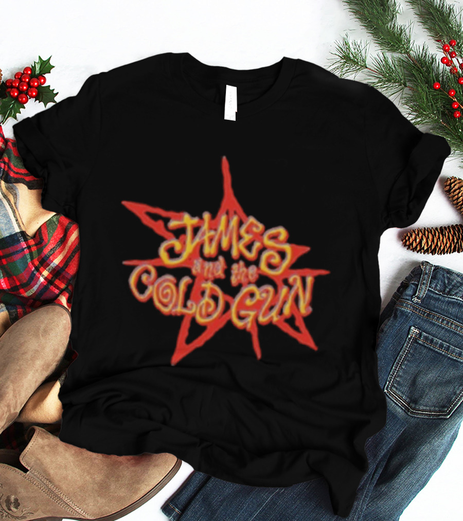 James And The Cold Gun Starburst T-Shirt
