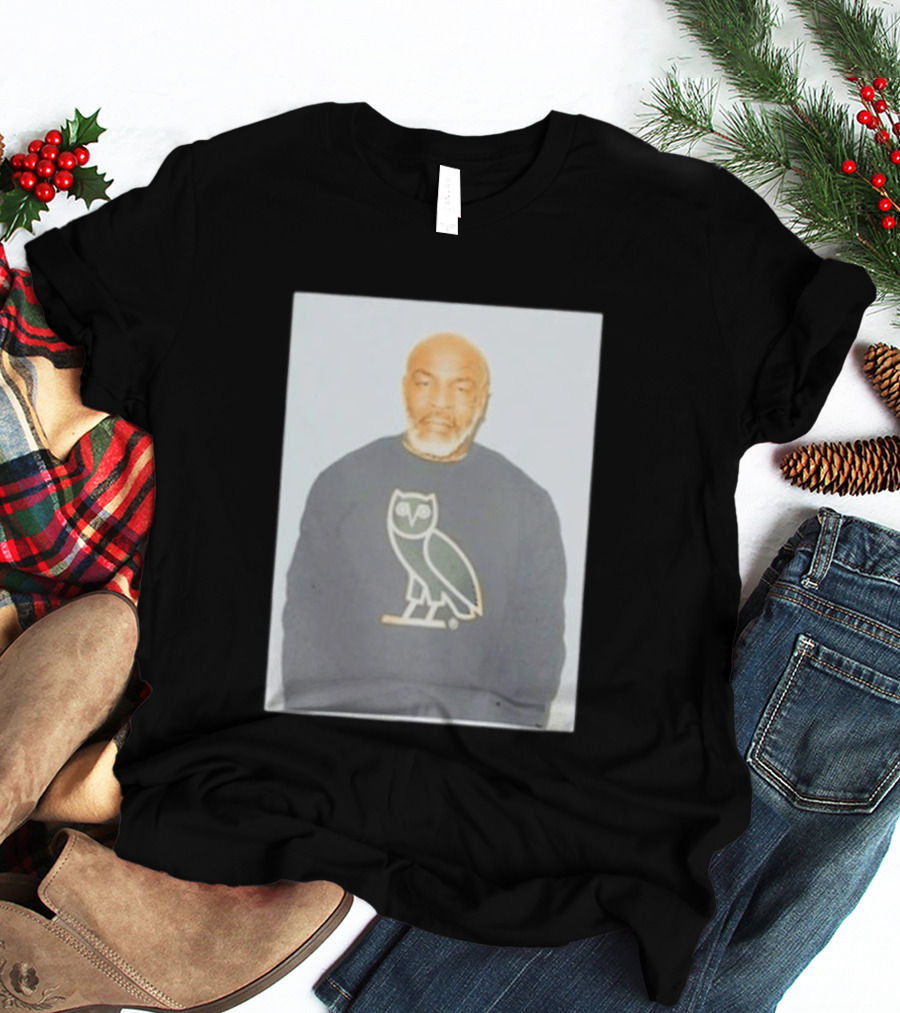 Drake OVO Owl Mike Tyson Photo T-Shirt