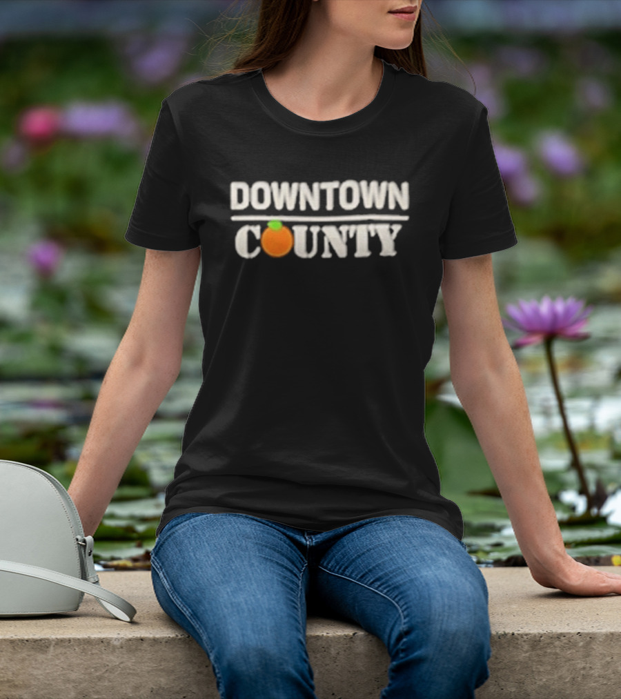 Downtown County Orange T-Shirt