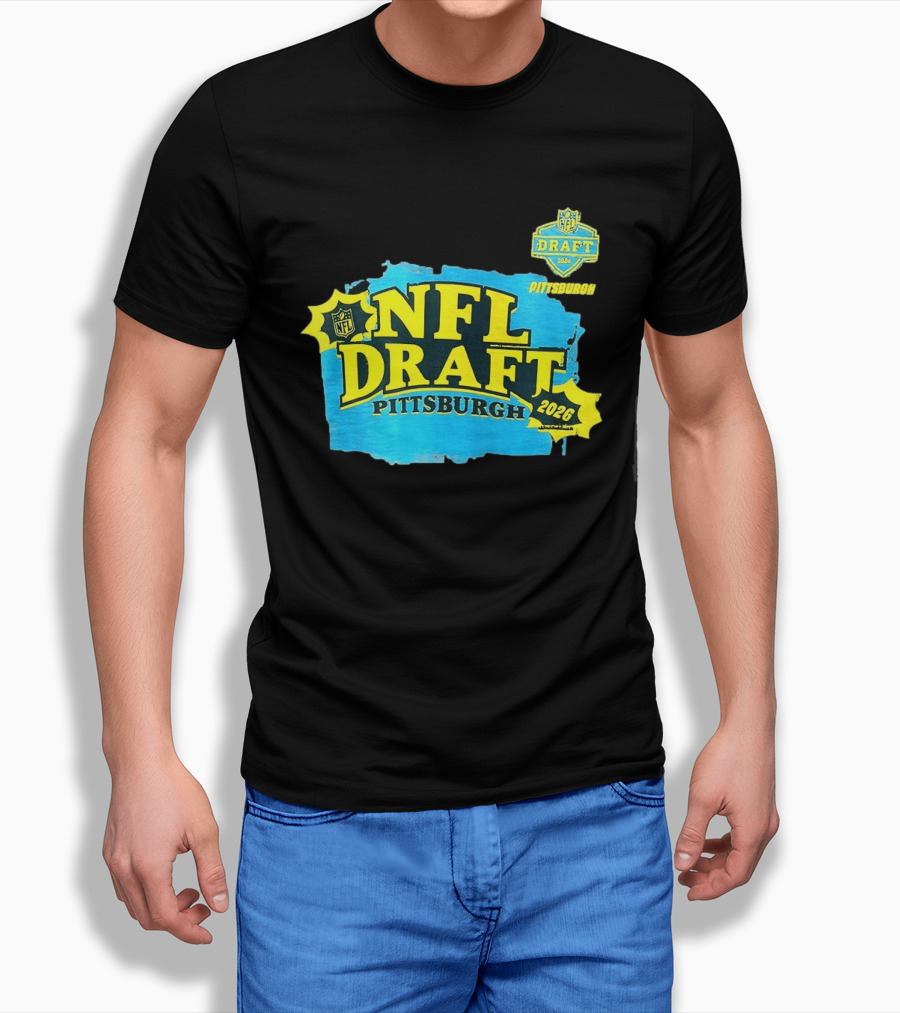 NFL Draft Pittsburgh 2026 Event Merchandise T-Shirt