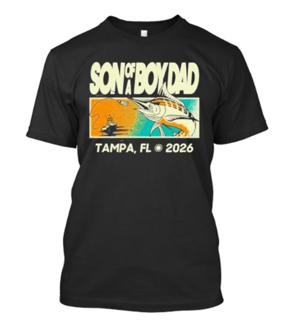 Son Of A Boy Dad Fish Pocket Tampa FL 2026 T-Shirt
