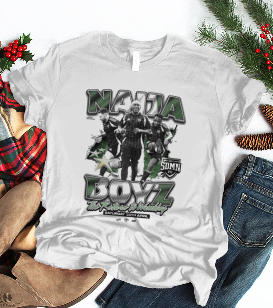 Naija Boyz The Return To Wembley Star T-Shirt