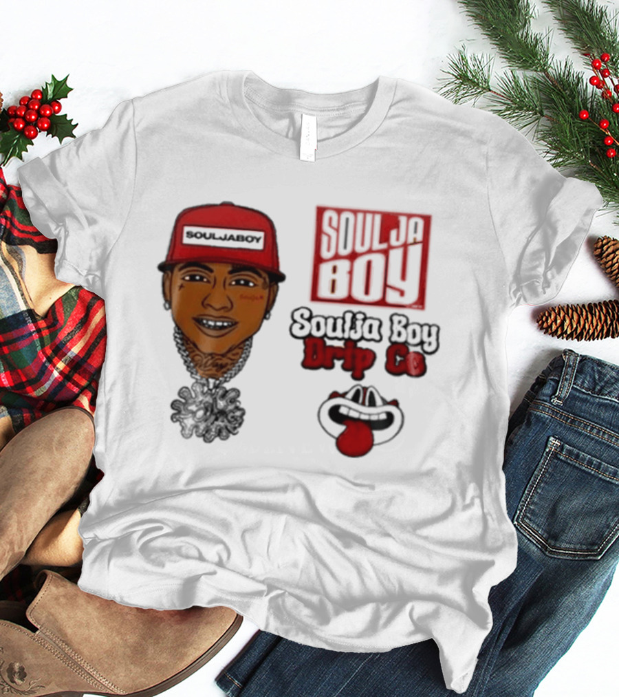 Soulja Boy Drip Co Tour 2026 Grills And Hat Collection T-Shirt