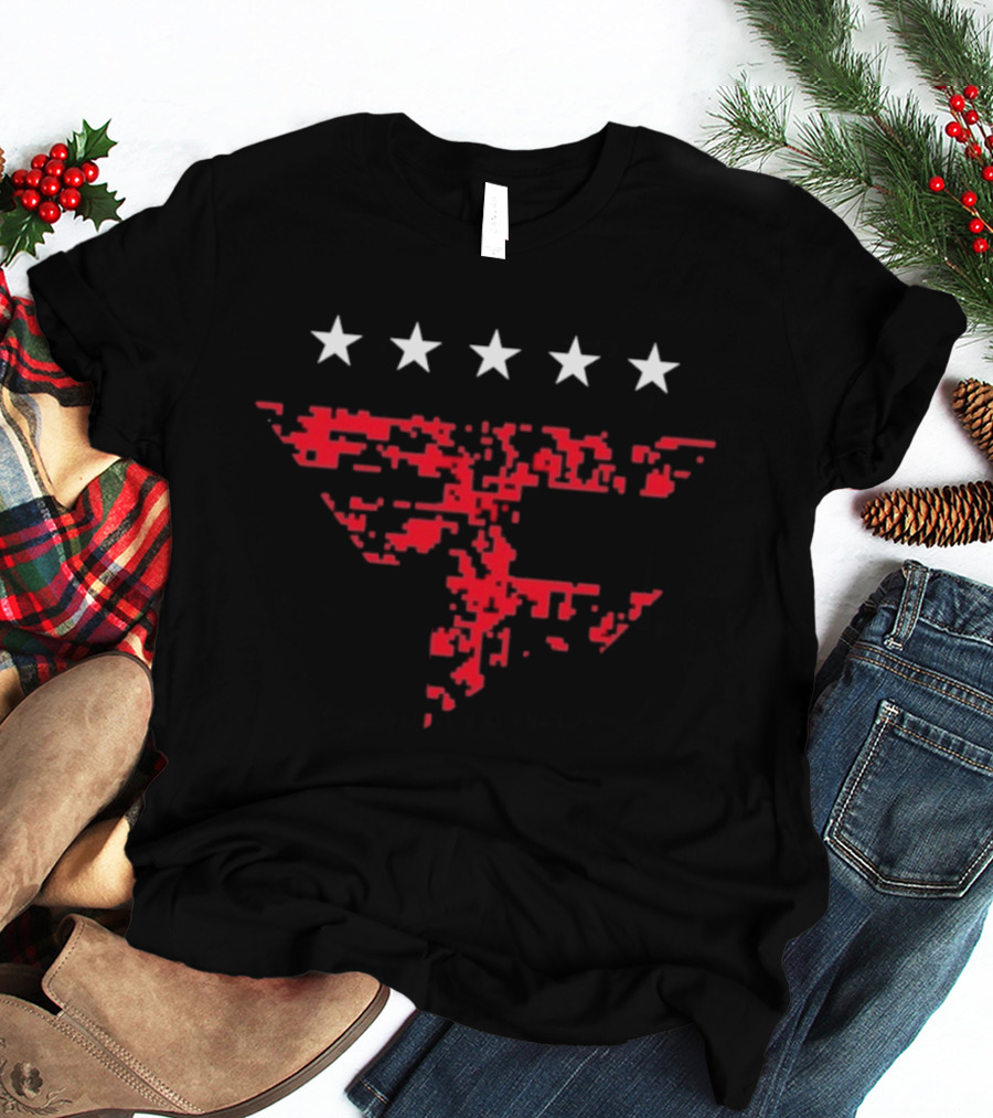 Five Star Digital Camo Red Faze Clan T-Shirt