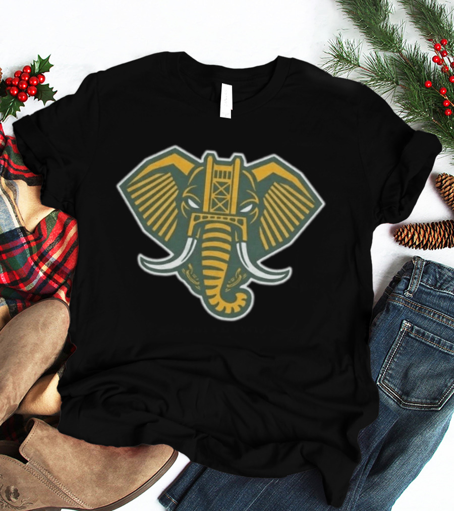 Sacramento Home Run Elephant Golden Bridge T-Shirt