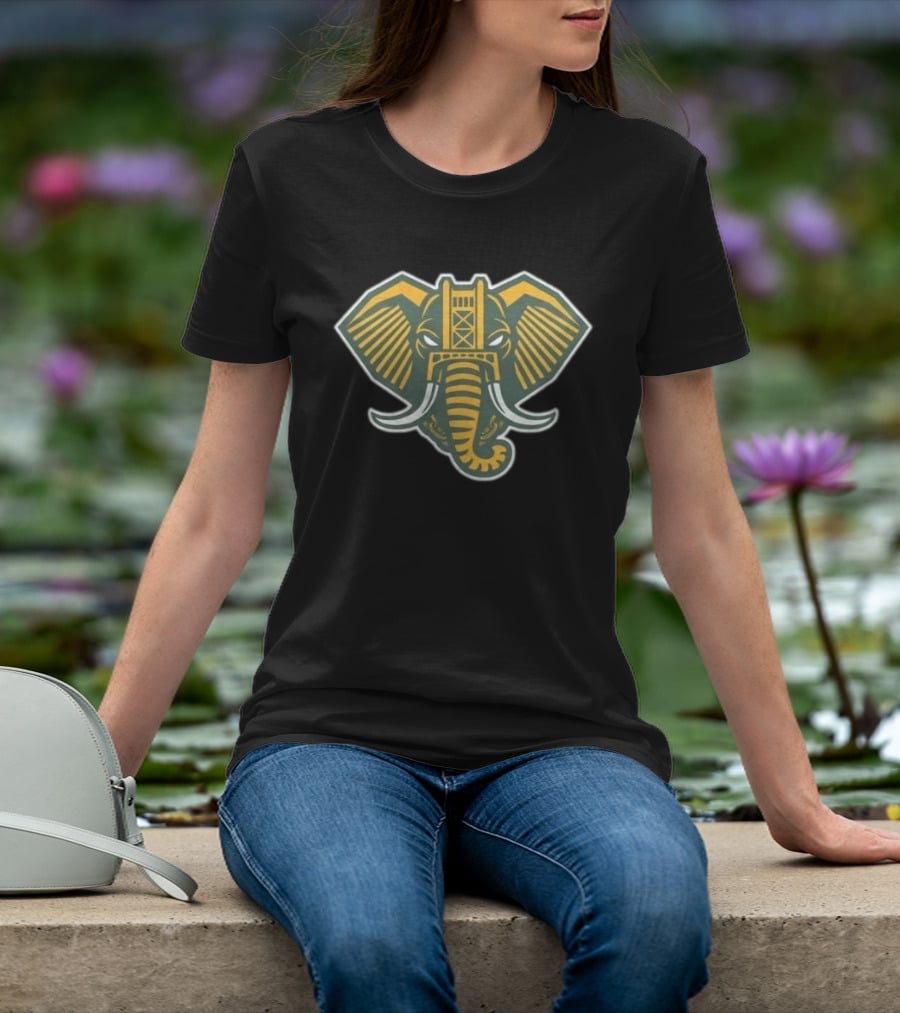 Sacramento Home Run Elephant Golden Bridge T-Shirt