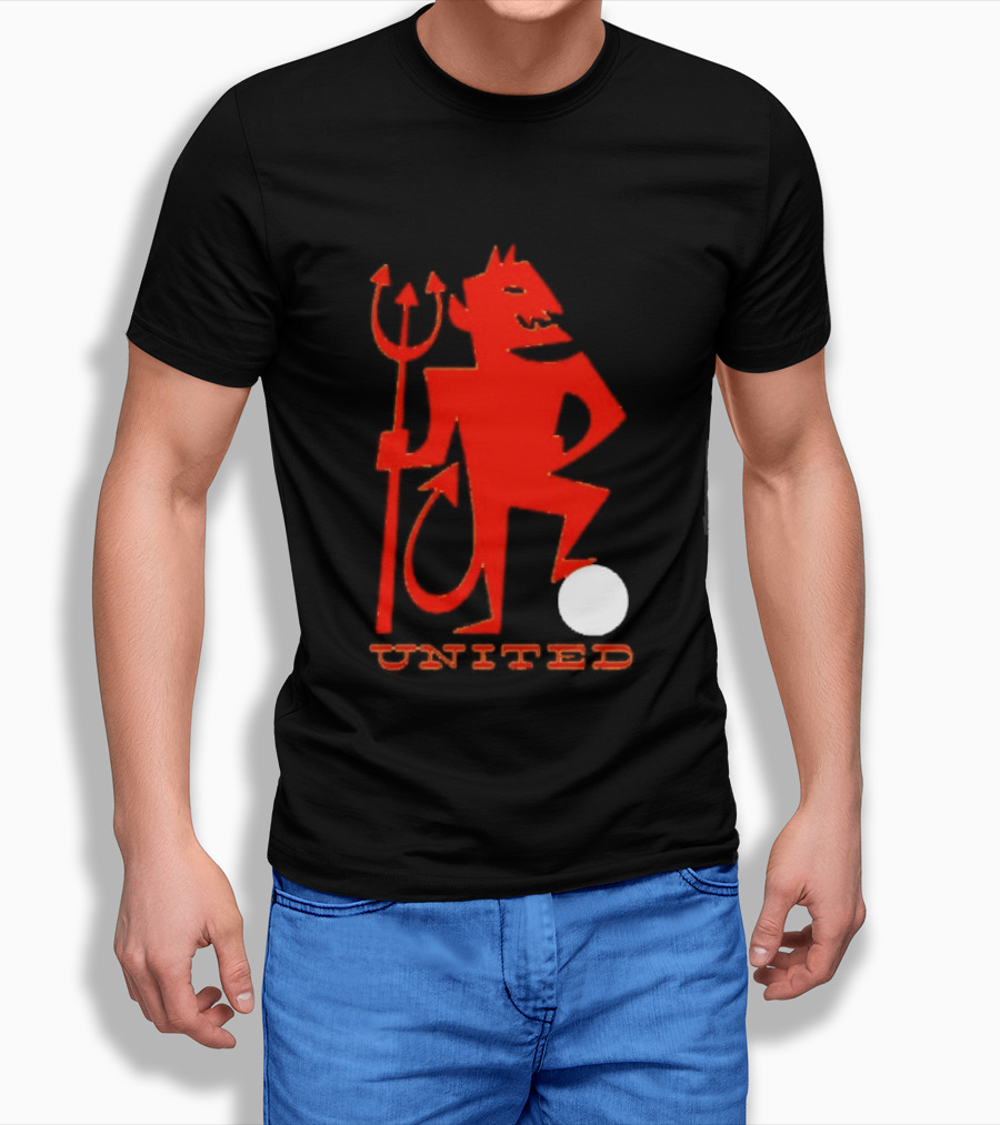 United Red Devil Icon Trident Soccer T-Shirt