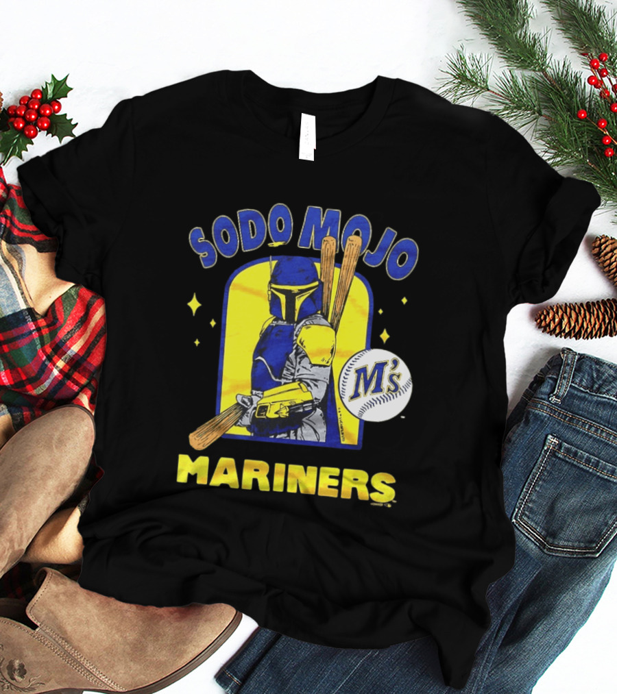 Sodo Mojo Mariners Star Wars M's Baseball T-Shirt