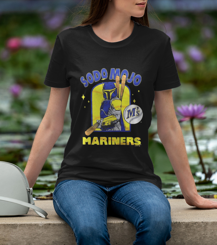 Sodo Mojo Mariners Star Wars M's Baseball T-Shirt