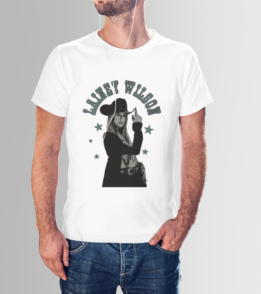 Lainey Wilson Tour 26 Western Cowboy Hat Starry Country Music T-Shirt