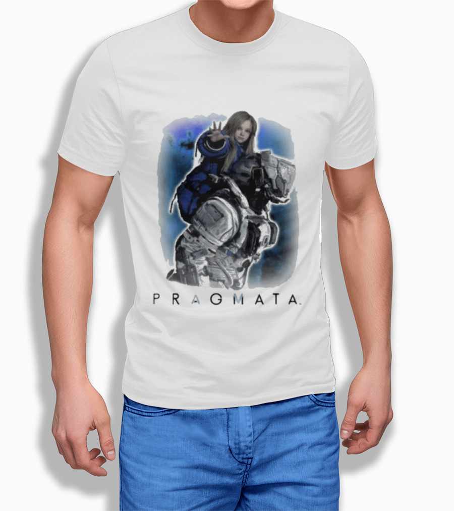 PRAGMATA Futuristic Sci Fi Adventure T-Shirt