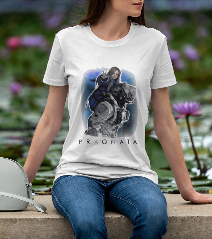 PRAGMATA Futuristic Sci Fi Adventure T-Shirt