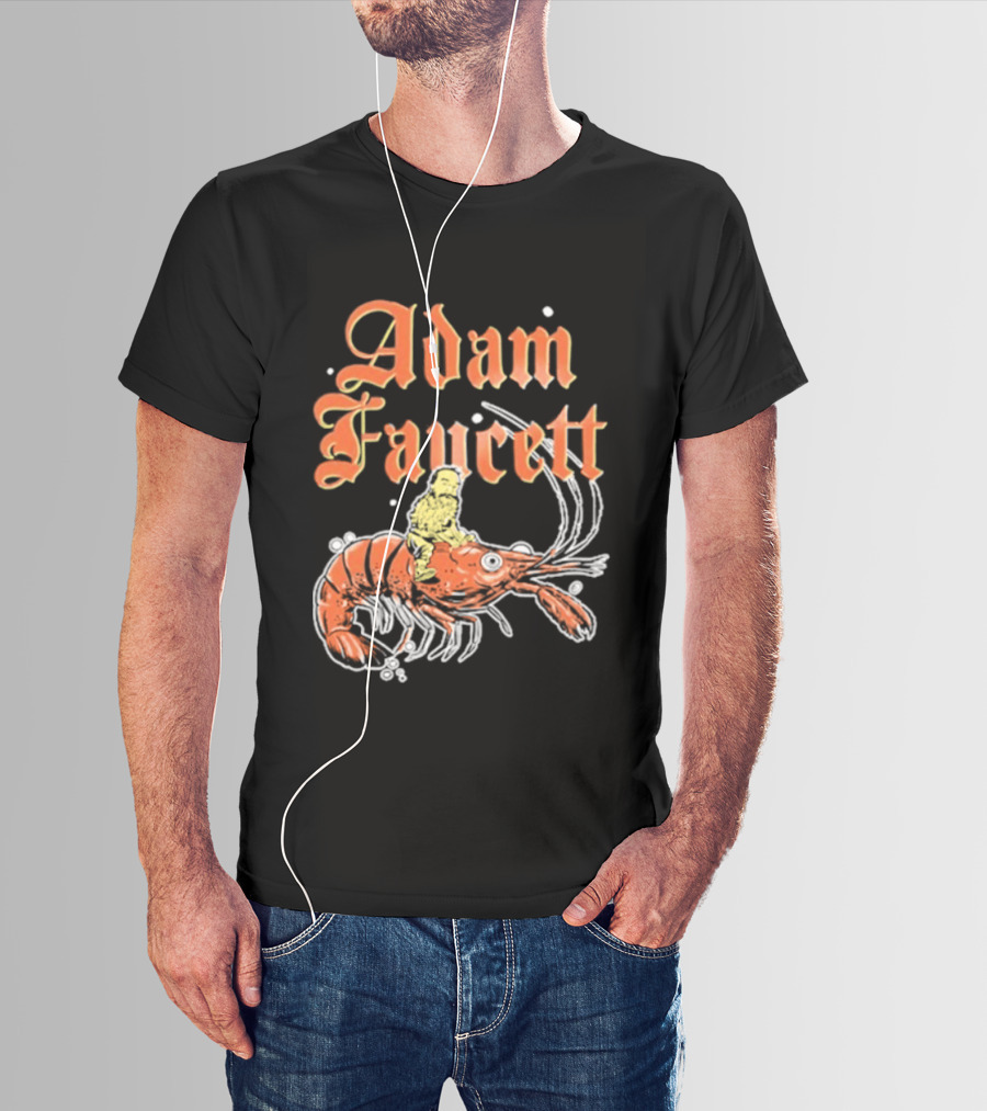 Adam Faucett Ride Or Die Lobster Rider T-Shirt