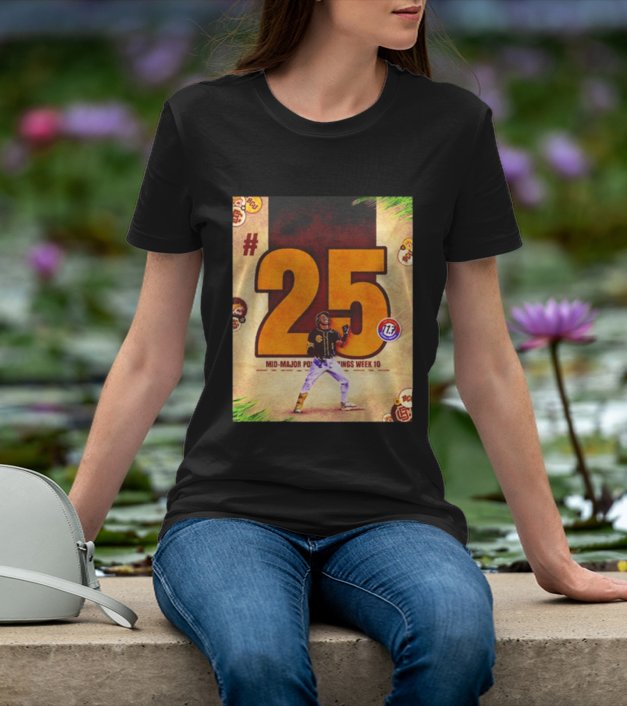 #25 Mid Major Power Rankings Week 10 Bethune Cookman Wildcats T-Shirt