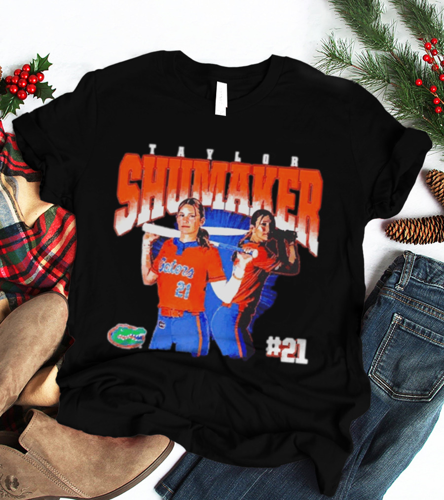 Florida Gators Softball Taylor Shumaker 21 NCAA Player Fan T-Shirt