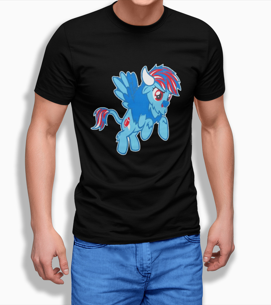 My Little Pony Buffalo Bills Fan T-Shirt