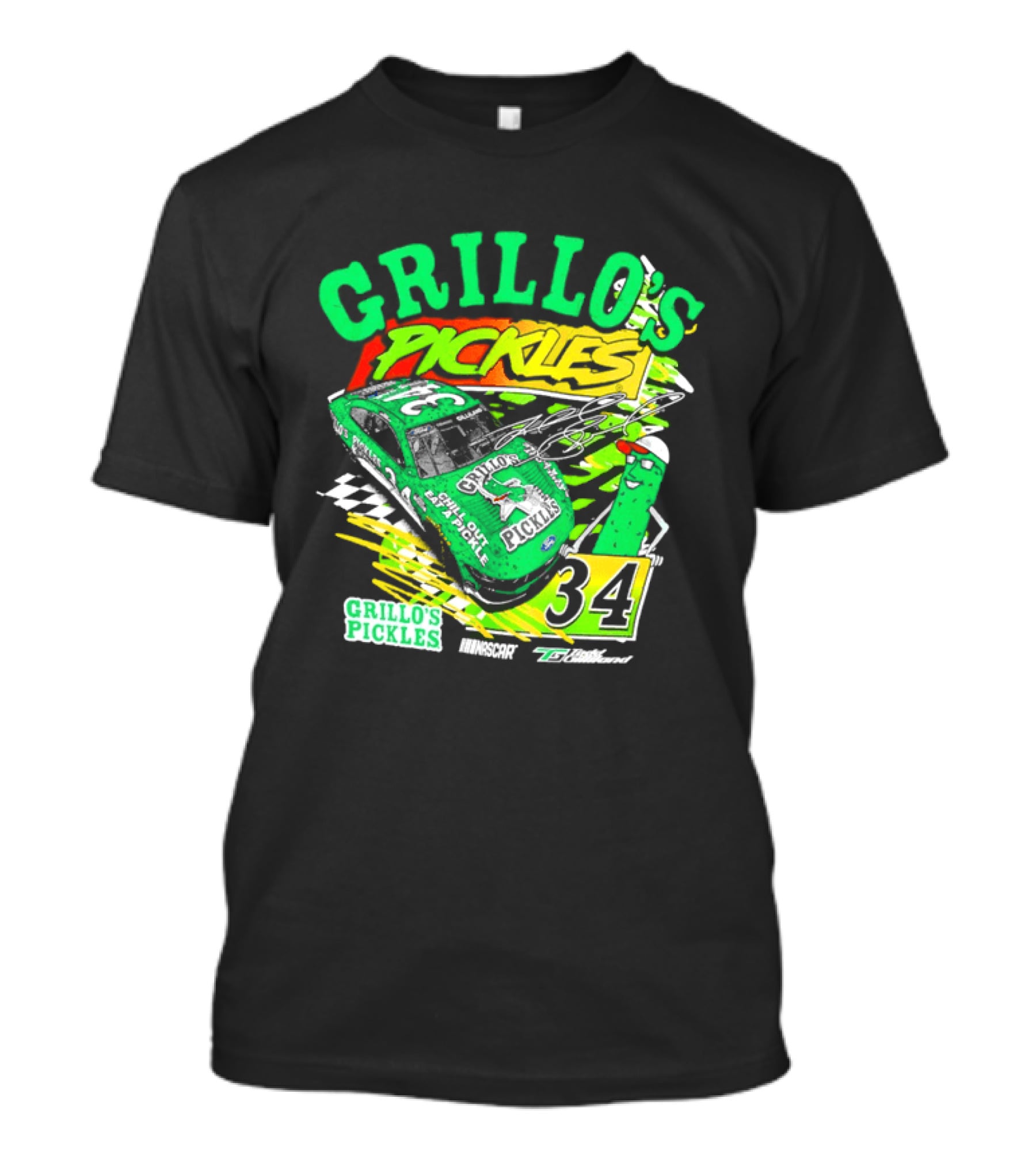 Grillo's Pickles Race Car Todd Gilliland Front Row Motorsports #34 T-Shirt