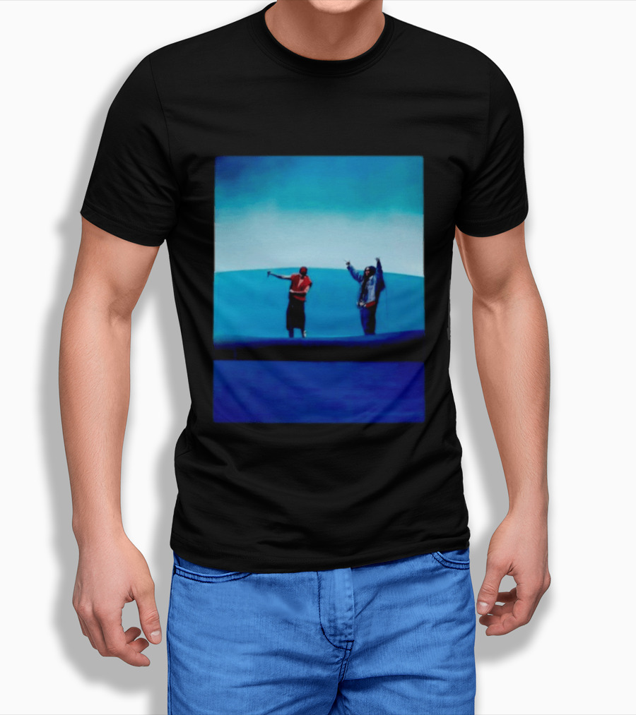 Justin Bieber Solána Imani Rowe Coachella 2026 Blue Stage Performance T-Shirt