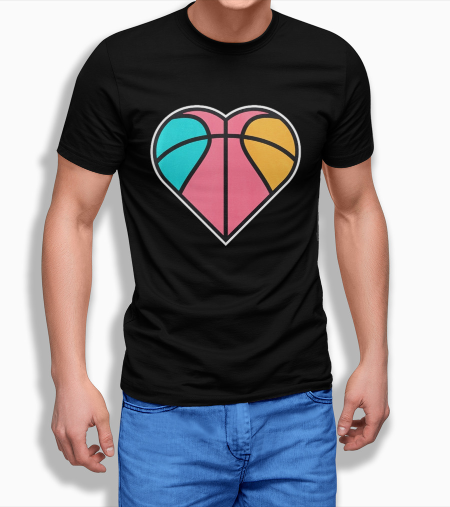 San Antonio Spurs Heart SATX NBA Basketball T-Shirt