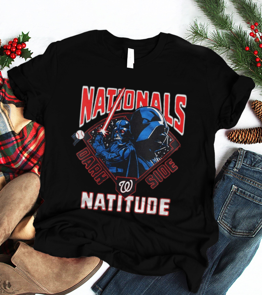 Nationals Natitude Dark Side Darth Vader Star Wars T-Shirt