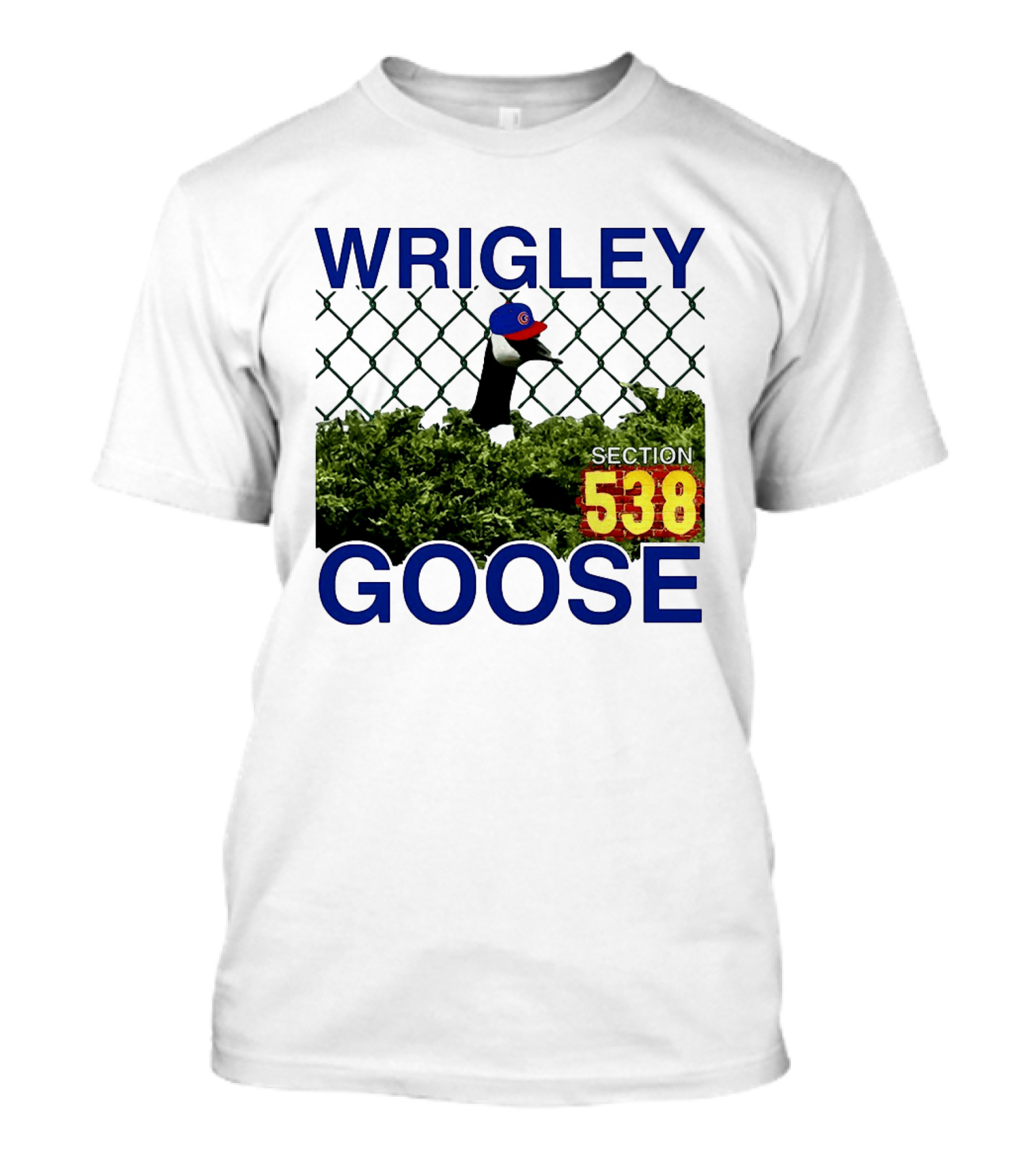 Wrigley Goose Section 538 Chicago Cubs MLB T-Shirt