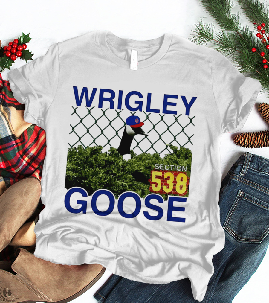 Wrigley Goose Section 538 Chicago Cubs MLB T-Shirt