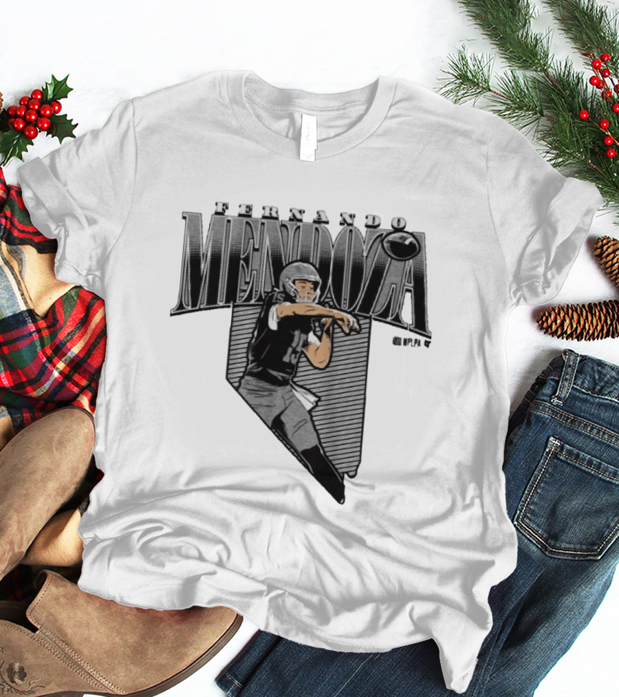 Fernando Mendoza State Star Football Quarterback Remix T-Shirt