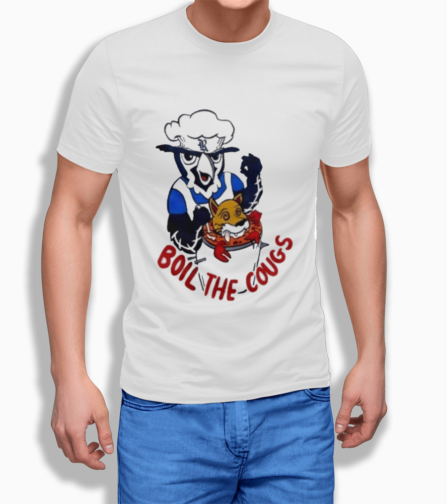 Rice Baseball Owl Cooking Boil The Cougs T-Shirt