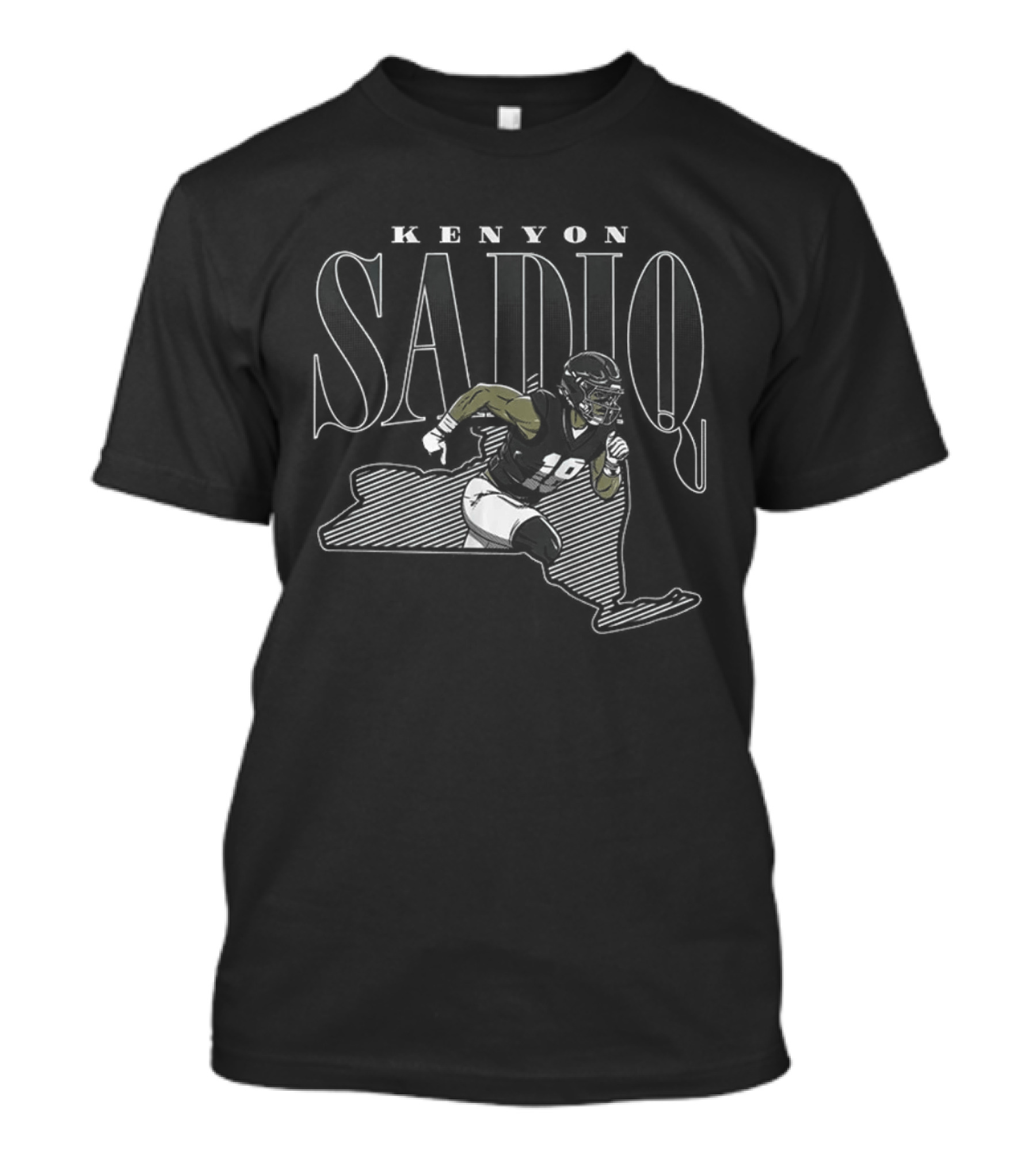 Kenyon Sadiq New York Jets 2026 Draft Player Football Sprint T-Shirt