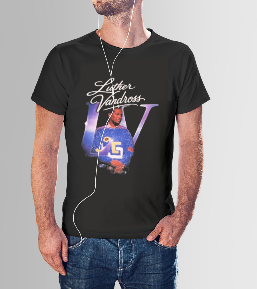Luther Vandross LV R&B Only Collab T-Shirt