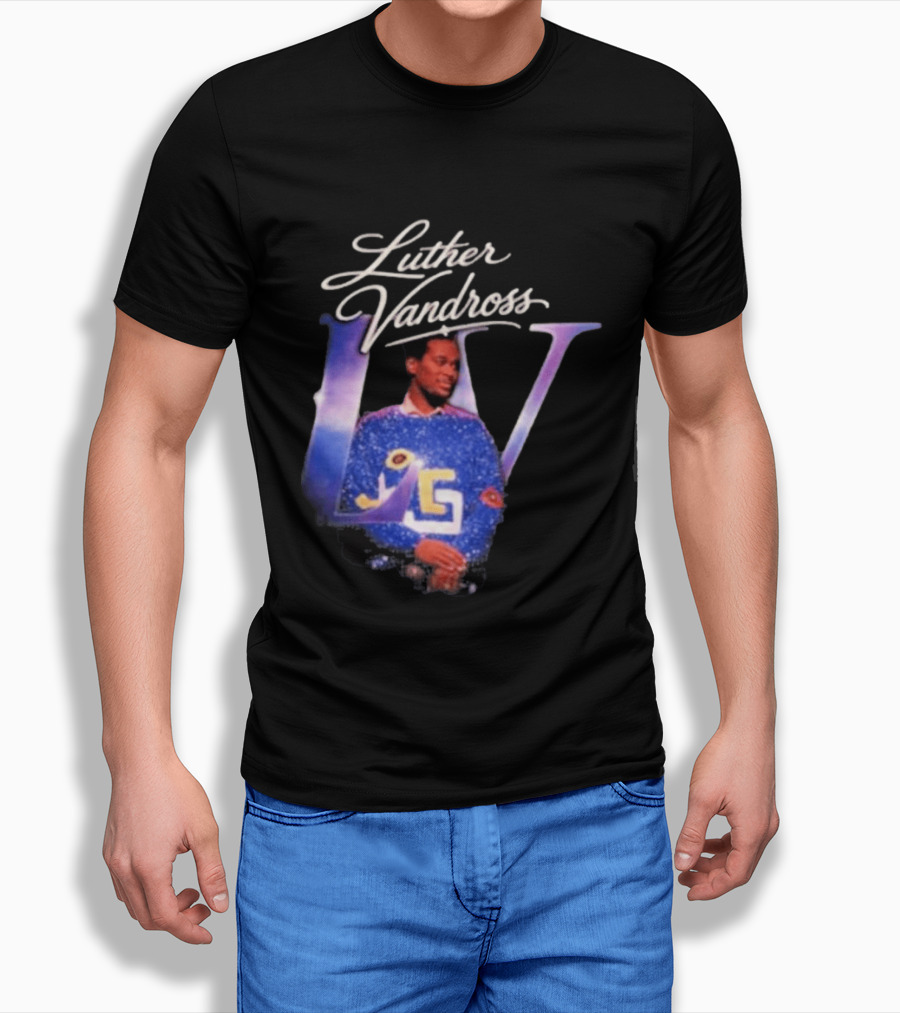 Luther Vandross LV R&B Only Collab T-Shirt