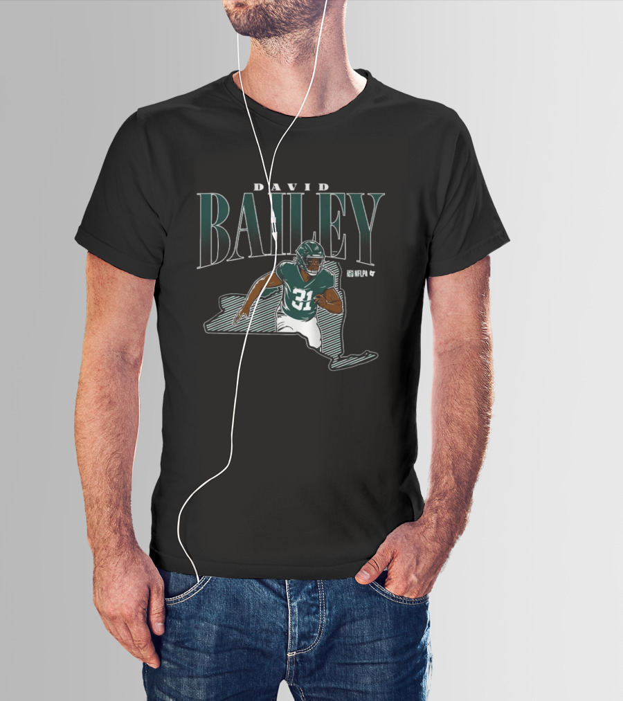 David Bailey New York 31 Player 2026 NFL Draft Prospect New York Jets Lineup T-Shirt