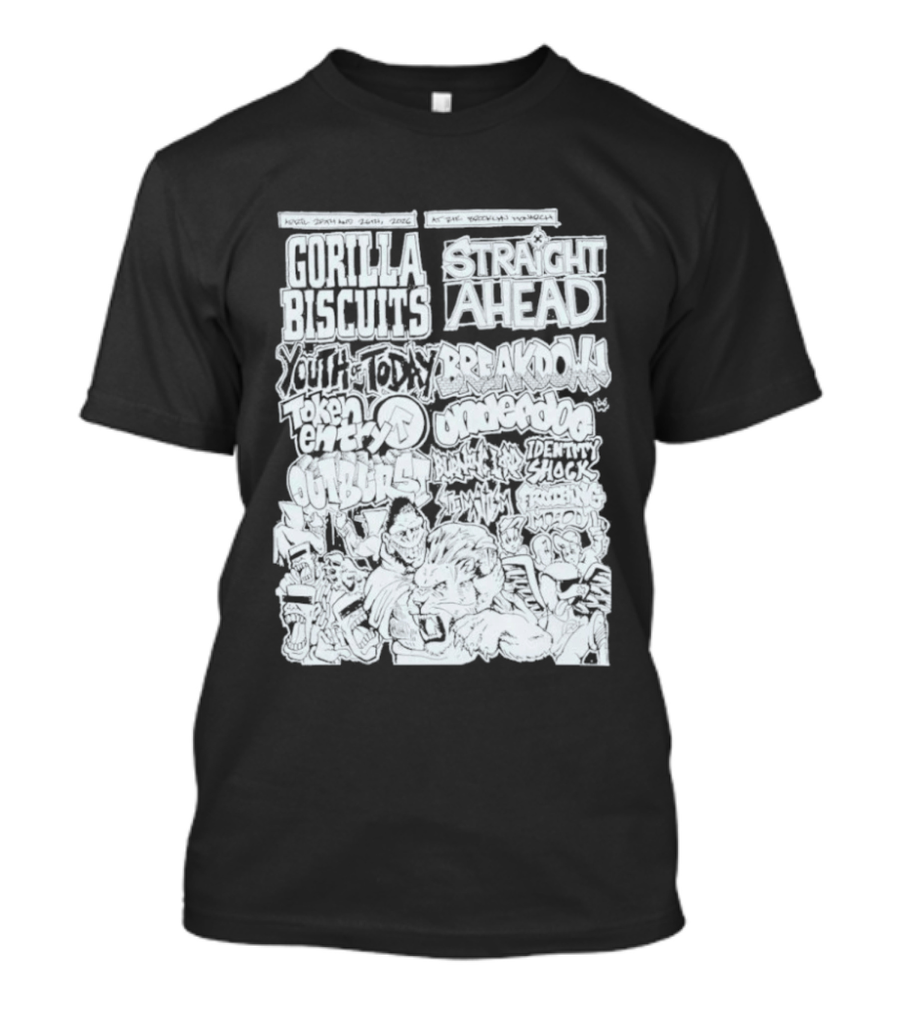 Gorilla Biscuits The Brooklyn Monarch April 25 26 2026 T-Shirt