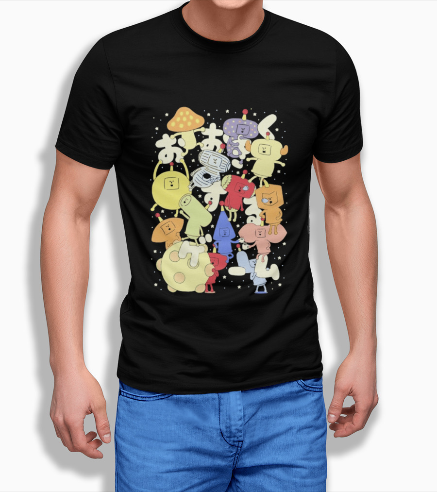 Katamari Damacy Colorful Stellar Cousins Collection T-Shirt