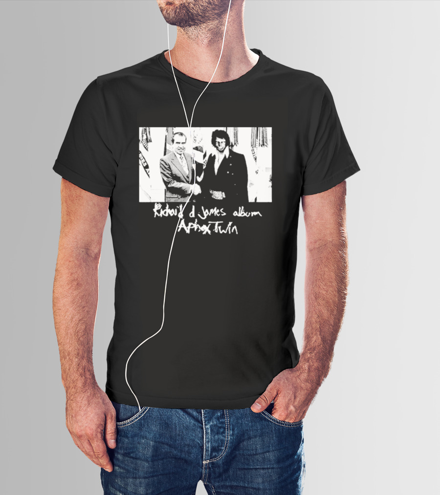 Richard D. James Album Aphex Twin Handshake T-Shirt