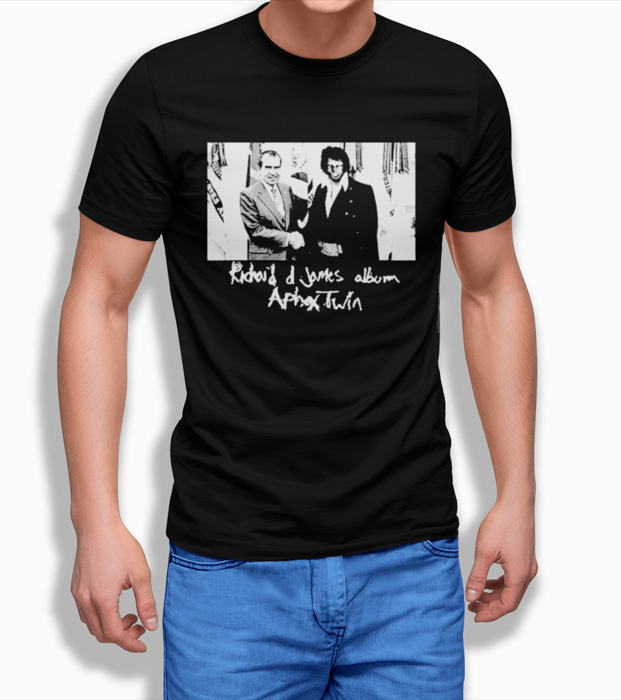 Richard D. James Album Aphex Twin Handshake T-Shirt