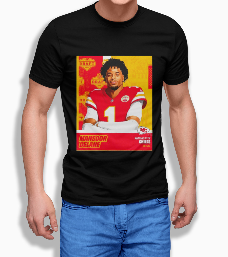 Mansoor Delane Kansas City Chiefs Draft 2026 NFL CB LSU T-Shirt