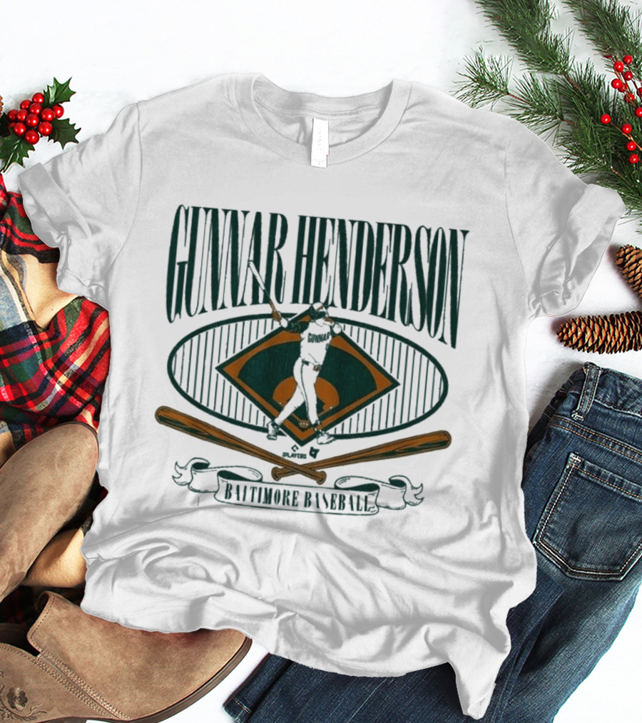Gunnar Henderson Baltimore Baseball Diamond Standouts T-Shirt