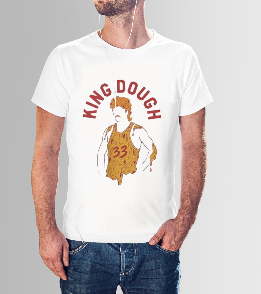 King Dough 33 Pizza Basketball T-Shirt