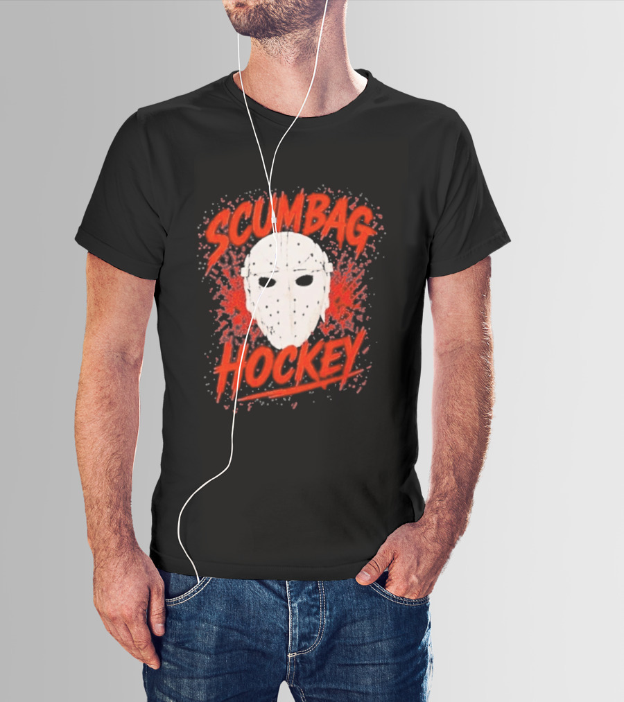 Philadelphia Scumbag Hockey Jason Voorhees Mask T-Shirt