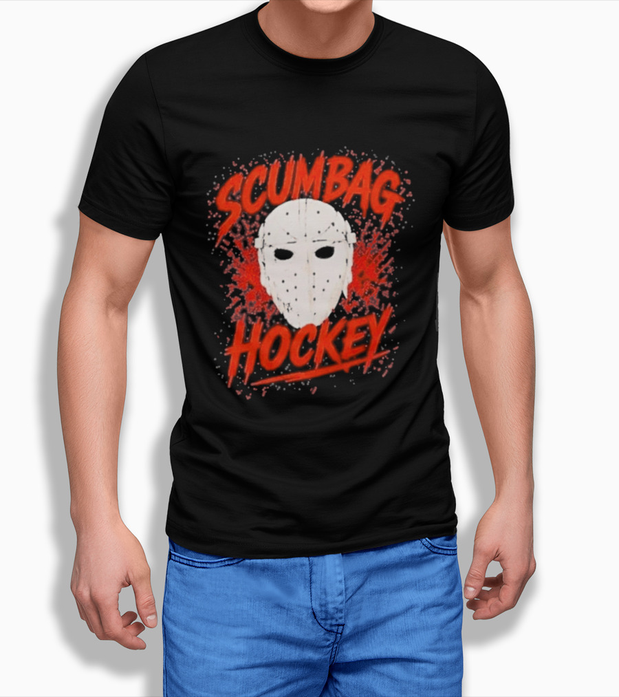 Philadelphia Scumbag Hockey Jason Voorhees Mask T-Shirt