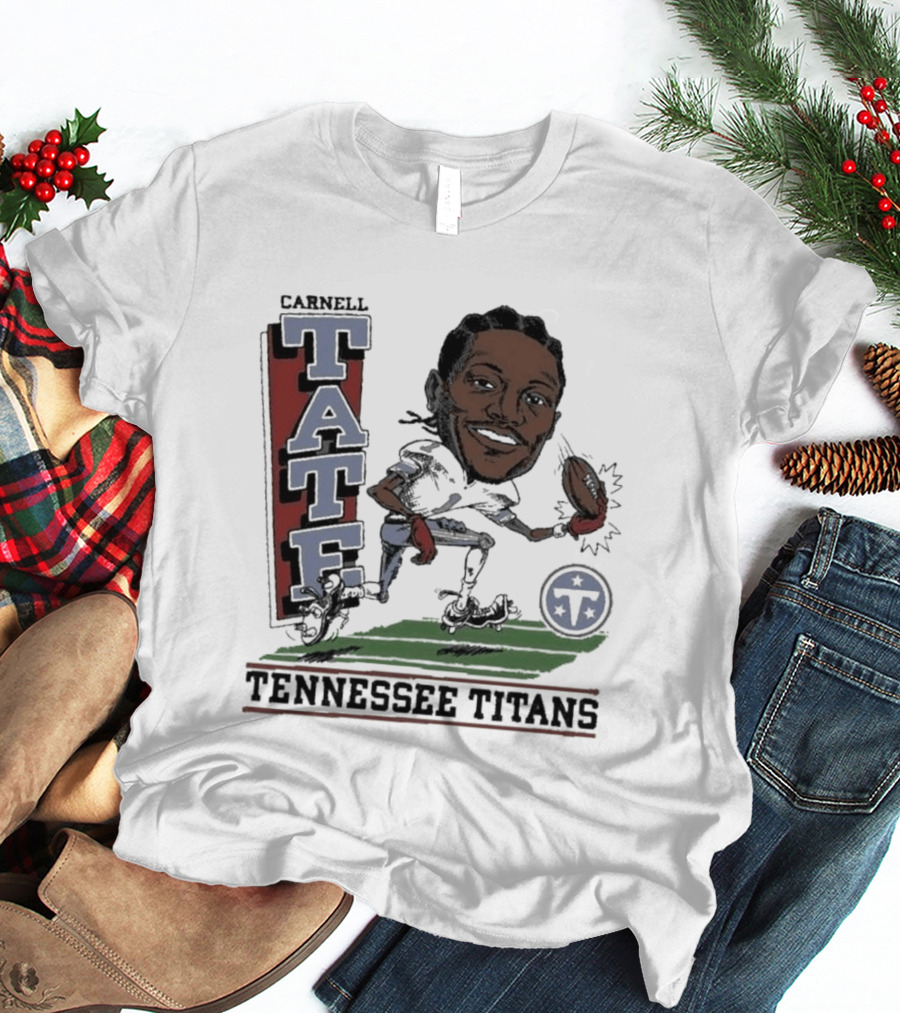 Carnell Tate Tennessee Titans Football T-Shirt