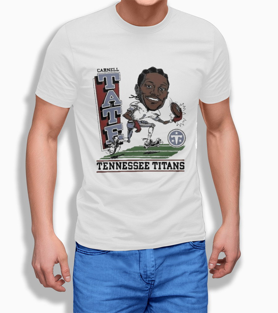 Carnell Tate Tennessee Titans Football T-Shirt